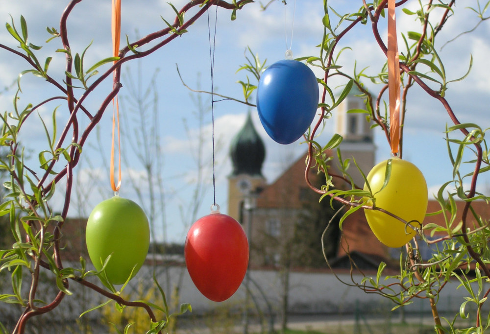 Kloster an Ostern